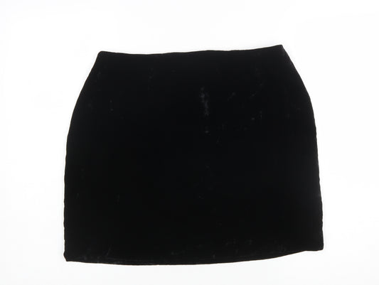 Opera at Richards Women's Black Velvet Pencil Skirt Size 16