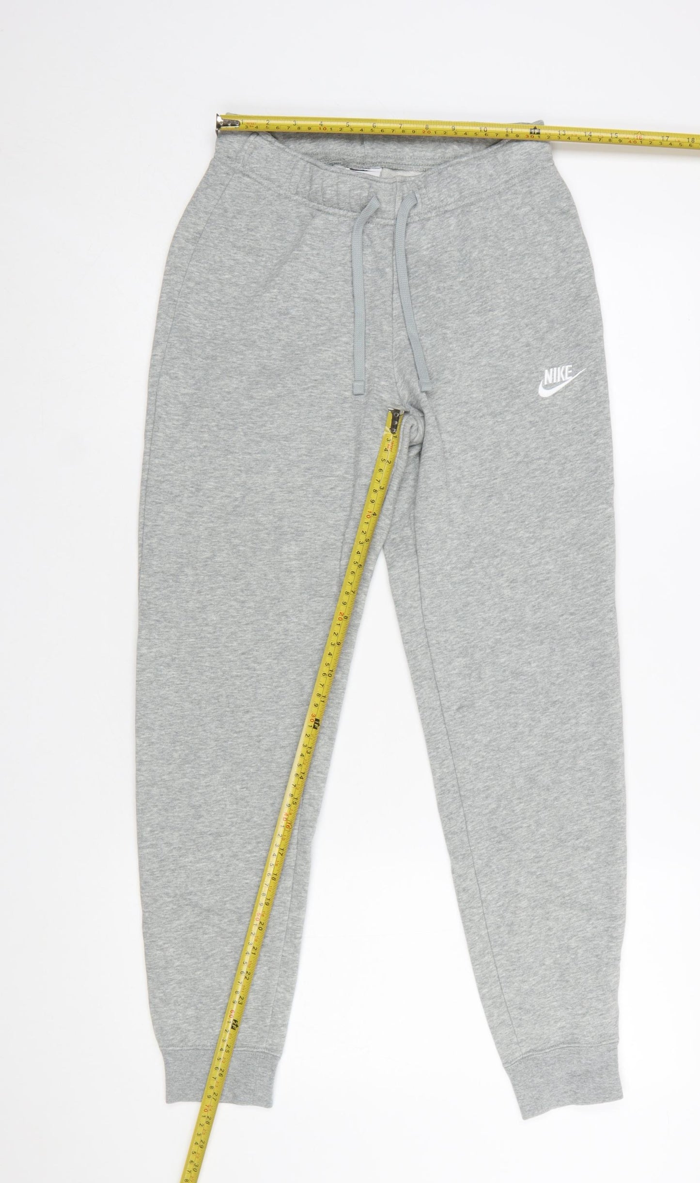 Nike Womens Grey Jogger Sweatpants Small Cotton Blend