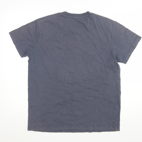 Commonwealth Sport Men's Grey Short Sleeve Crew Neck T-Shirt Size L