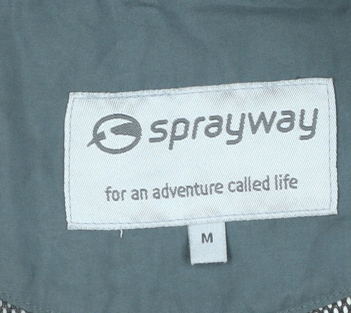 Sprayway Men's Blue Waterproof Gore-Tex Hiking Jacket Size M