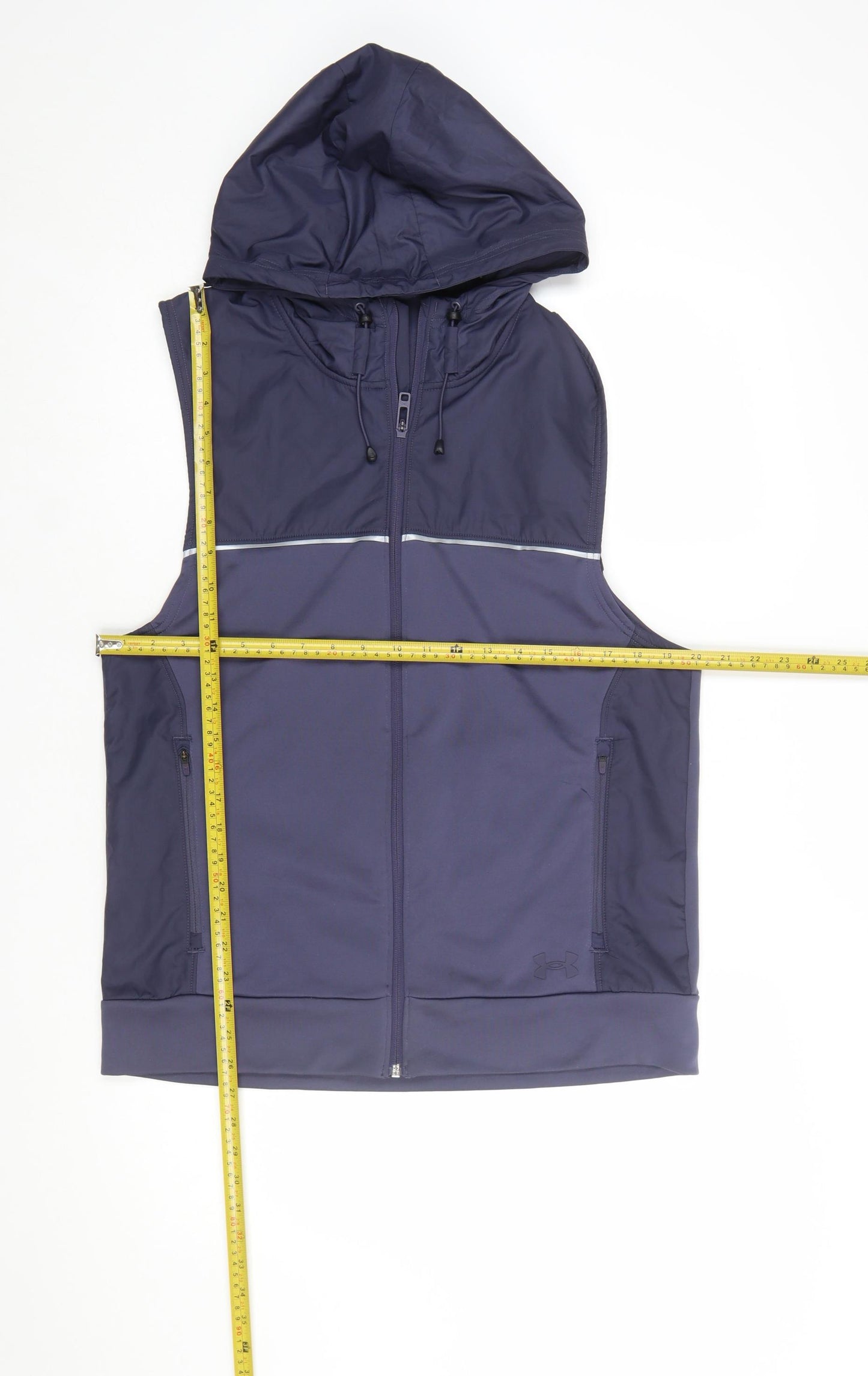 Under Armour Men's Blue Medium Hooded Softshell Bodywarmer