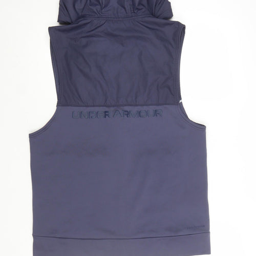 Under Armour Men's Blue Medium Hooded Softshell Bodywarmer