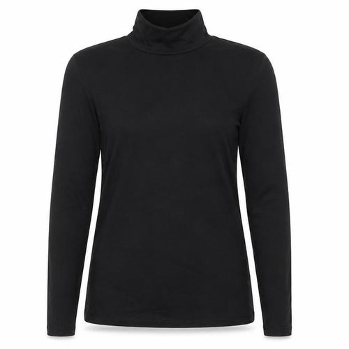 Gap Women's Black Modern Turtleneck Long Sleeve Top Size S