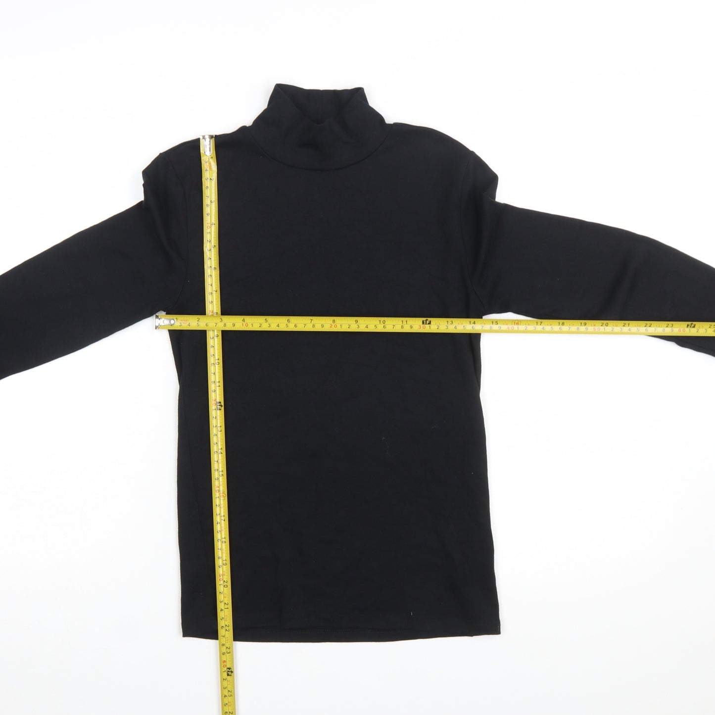 GAP Women's Black Modern Turtleneck Long Sleeve Top Size S