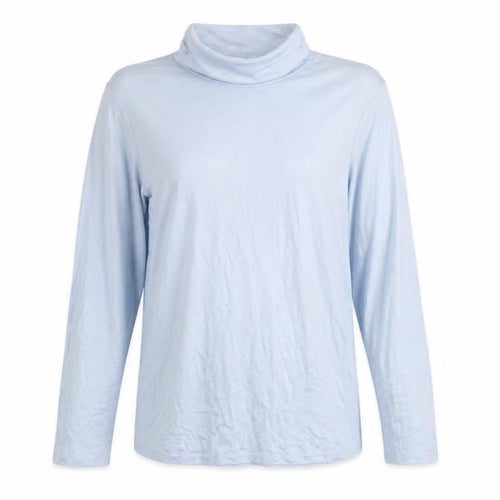 Marks and Spencer Women Blue Roll Neck Long Sleeve Jumper Size 20