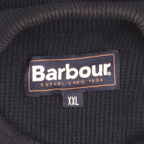 Barbour Men's Green Check Padded Waistcoat 2XL Bodywarmer Outdoor
