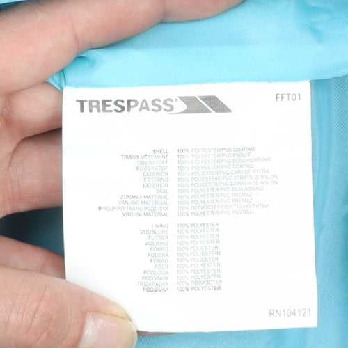 Trespass Women’s Purple Waterproof Hooded Rain Jacket XS