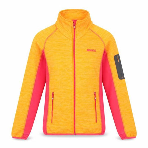 Regatta Women's Orange Softshell Fleece Jacket UK 10