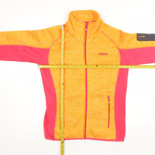 Regatta Women's Orange Softshell Fleece Jacket UK 10