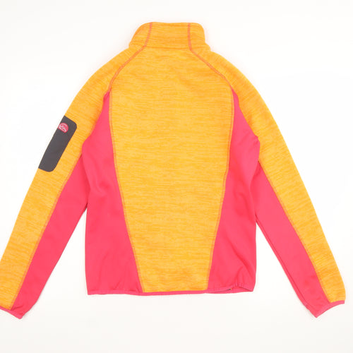 Regatta Women's Orange Softshell Fleece Jacket UK 10