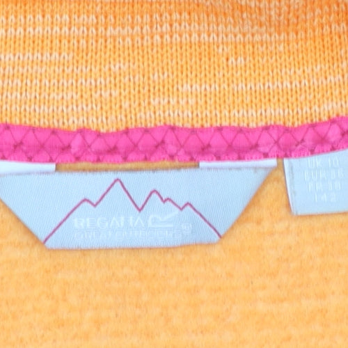 Regatta Women's Orange Softshell Fleece Jacket UK 10