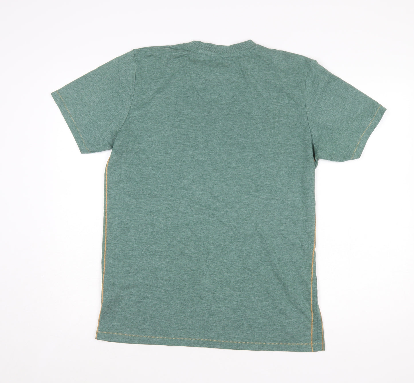Tokyo Laundry Men's Green Graphic Motorcycle T-Shirt Size M
