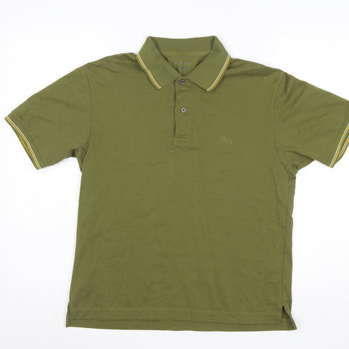 JW Anderson x Uniqlo Men's Green Short Sleeve Polo Shirt Size S