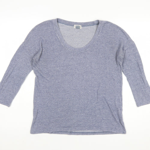 Old Navy Women’s Blue Scoop Neck Knit Pullover Jumper Size S
