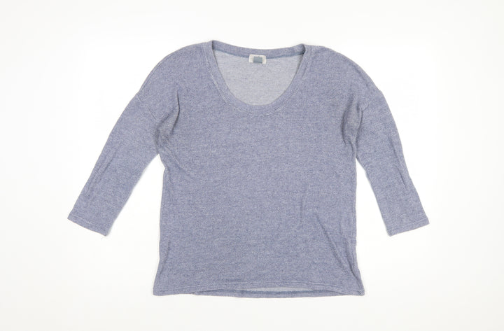 Old Navy Women’s Blue Scoop Neck Knit Pullover Jumper Size S