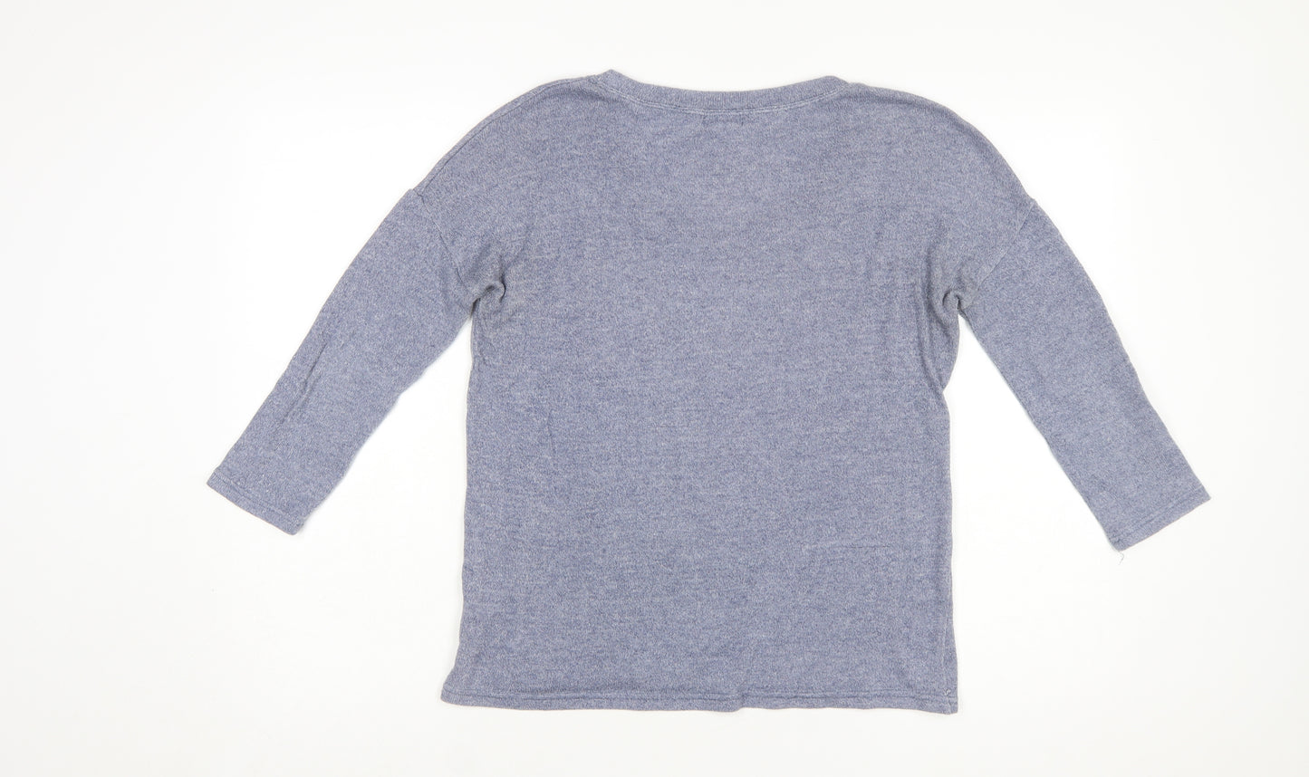 Old Navy Women’s Blue Scoop Neck Knit Pullover Jumper Size S