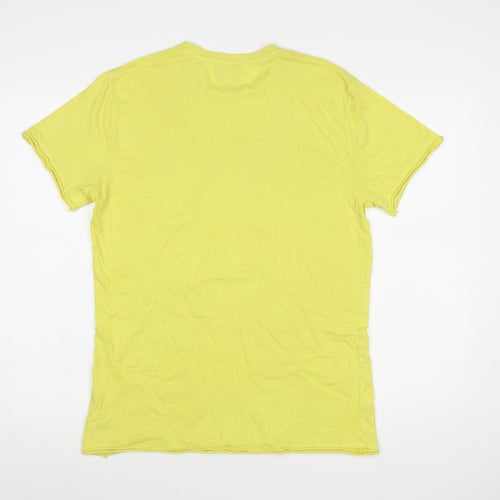 Super Mario Donkey Kong Yellow Mens M Graphic T-Shirt