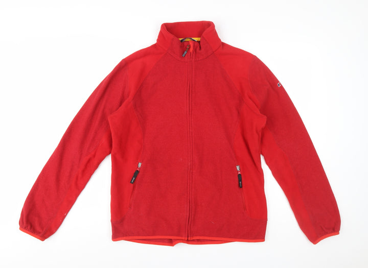 Berghaus Men’s Red Fleece Full Zip Lightweight Outdoor Jacket Size M
