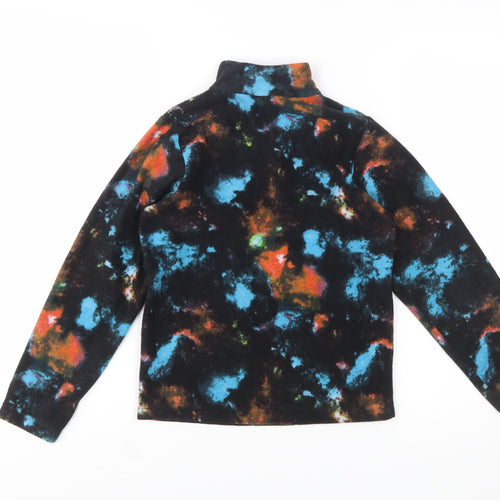 Mountain Warehouse Girls Multicoloured Fleece 1/2 Zip Pullover Sweatshirt 9-10 Years