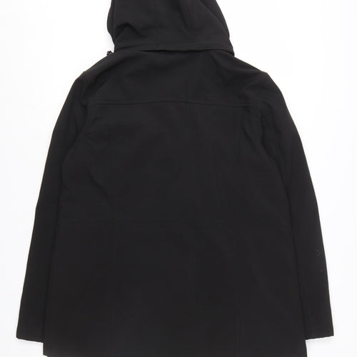 Athletic Works Women's Black Hooded Parka Jacket Size 16