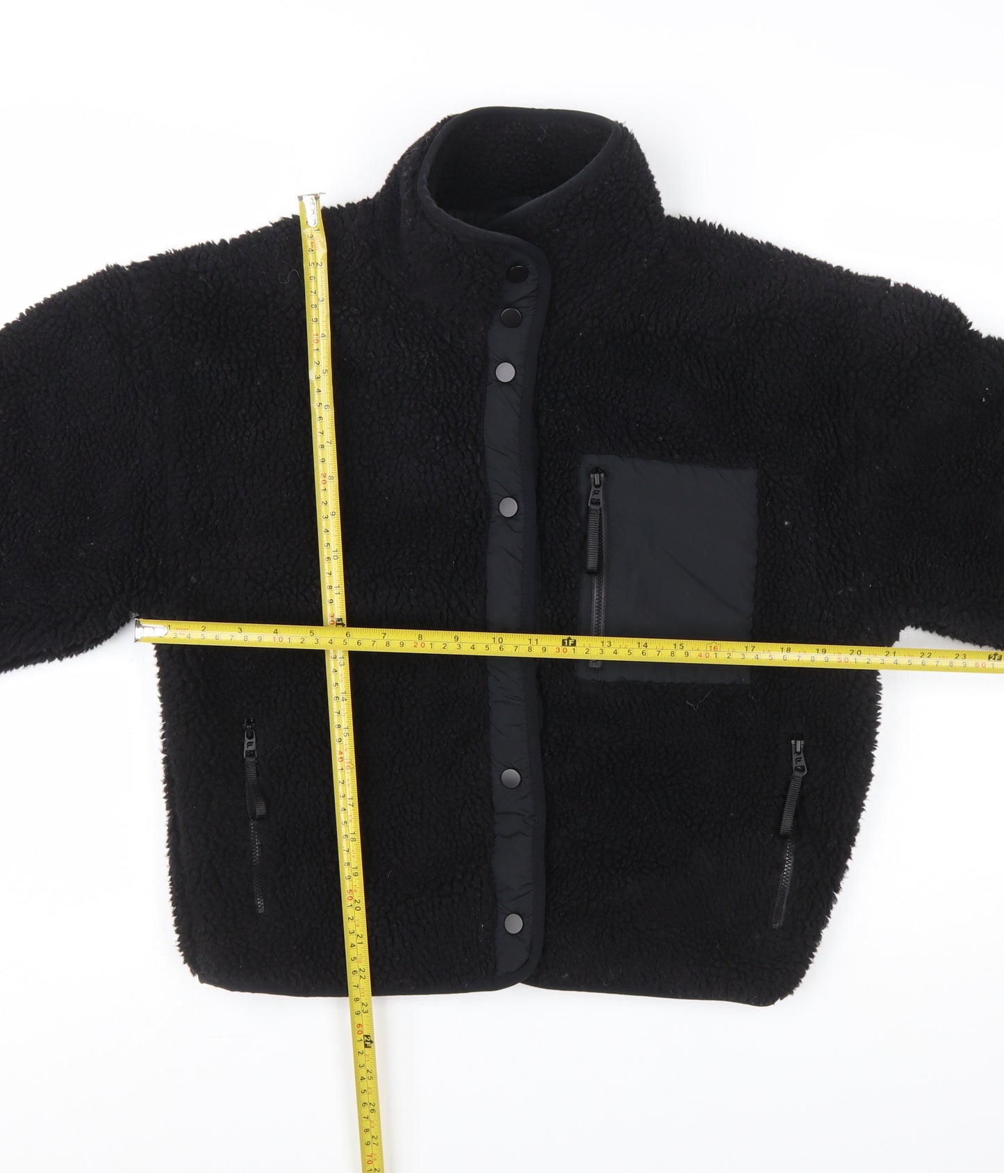 Fabletics Women's Black Fleece Lined Basic Jacket XS