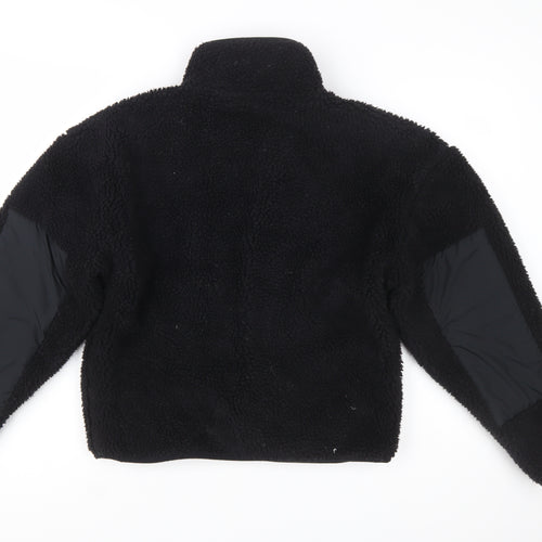 Fabletics Women's Black Fleece Lined Basic Jacket XS