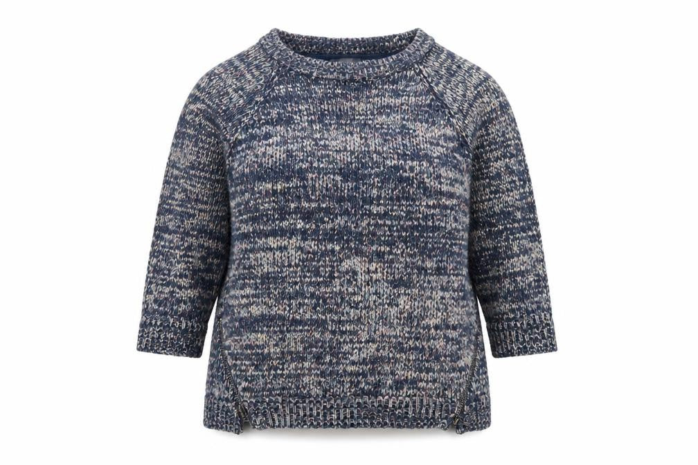 Marks and Spencer Per Una Women’s Multicoloured Chunky-Knit Jumper UK 18