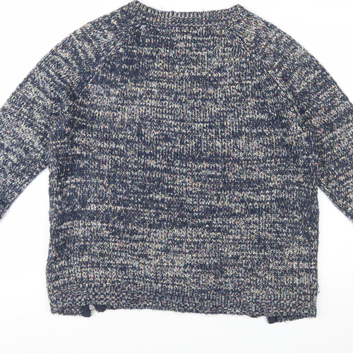Marks and Spencer Per Una Women’s Multicoloured Chunky-Knit Jumper UK 18