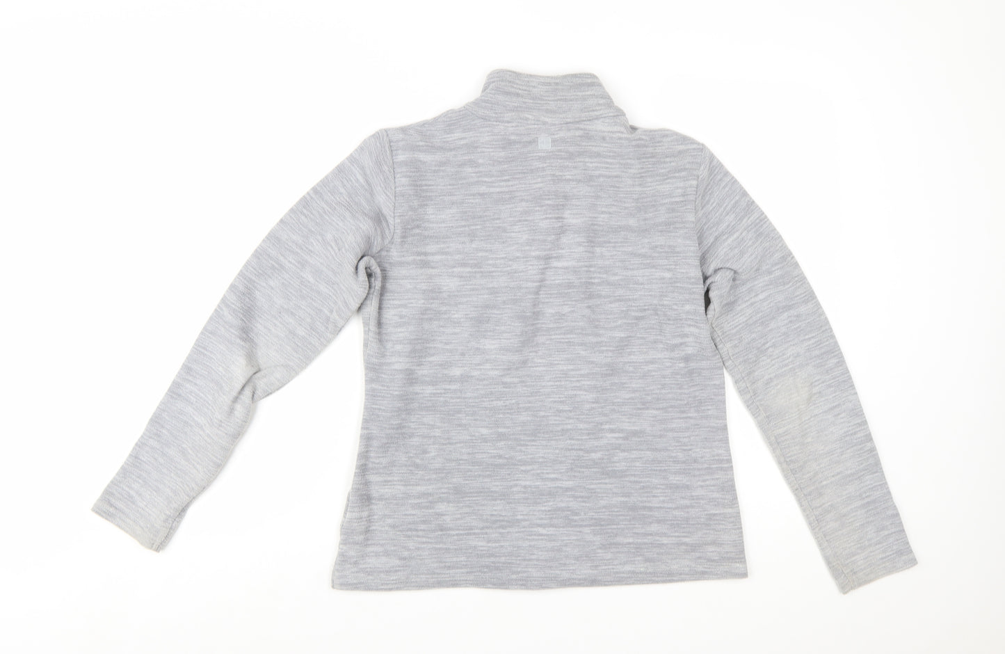 Mountain Warehouse Womens Grey 1/2 Zip Pullover Fleece UK 8