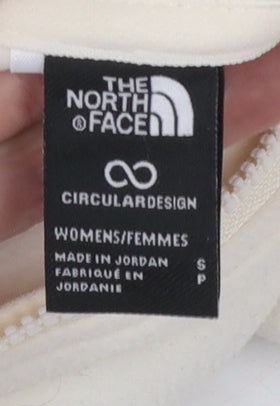 The North Face Womens Ivory Fleece 1/4 Zip Pullover Sweatshirt Size S