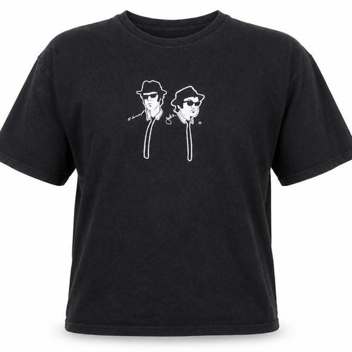 House of Blues Men's Black XL Graphic T-Shirt Funny Music Theme