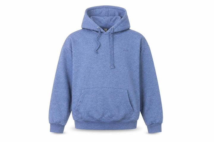 Trespass Men's Blue Pullover Hoodie Medium Fleece Cotton Blend