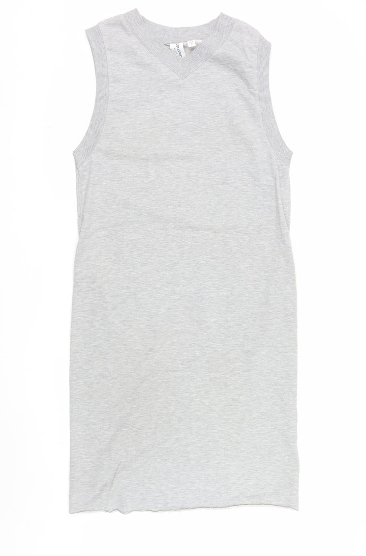 Collusion Women's Grey Size 8 Sleeveless Tank Dress