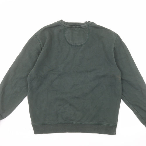 Jack Wills Mens Green M Crew Neck Pullover Sweatshirt