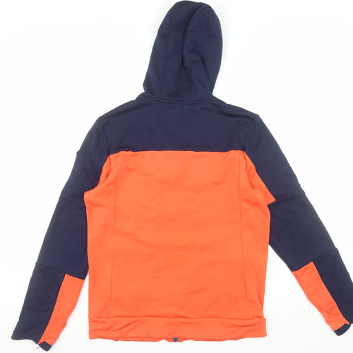 Rugby World Cup 2023 Men's Orange Blue Full Zip Hoodie L