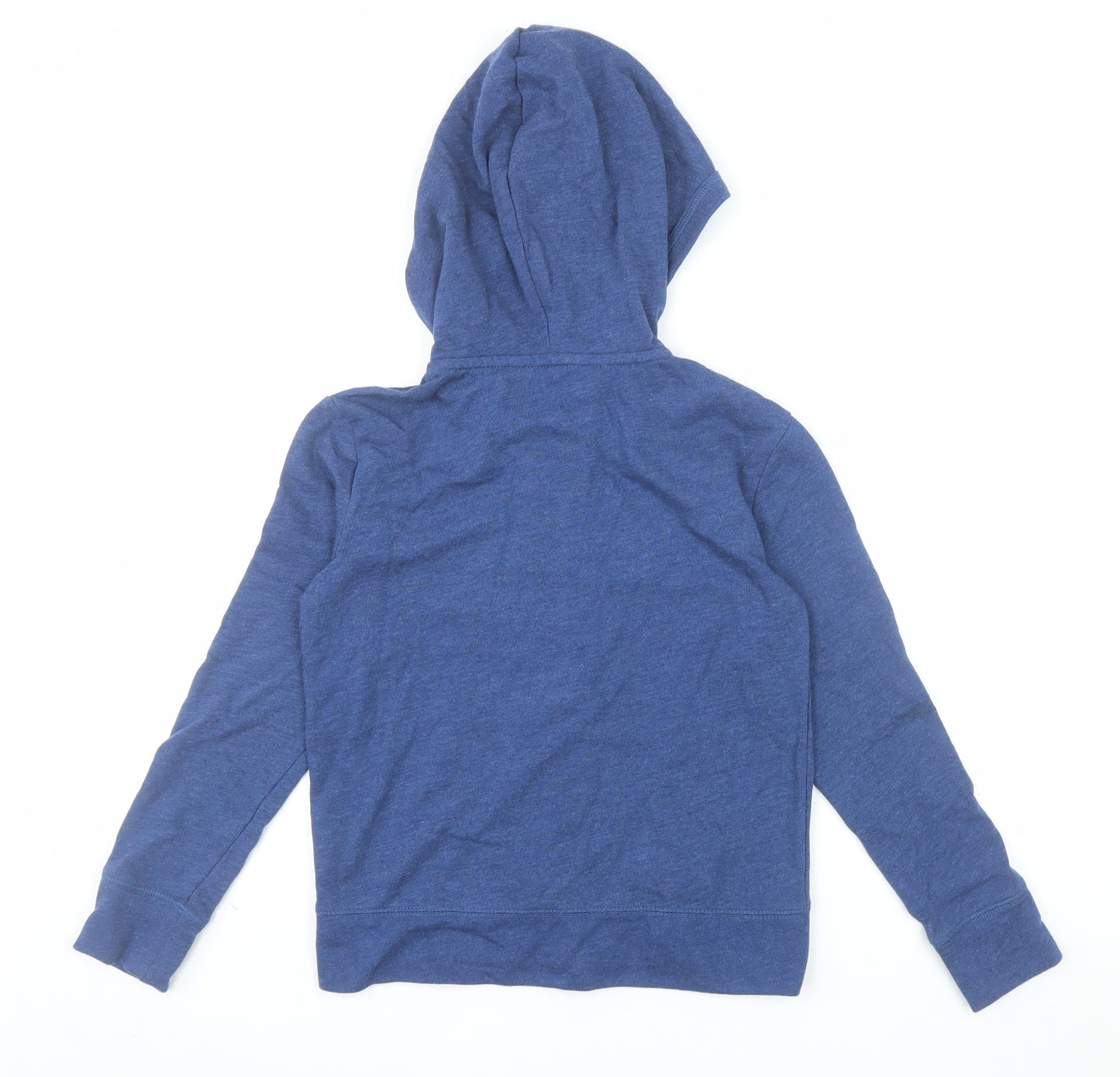 GAP Girls Blue Sequin Logo Full Zip Hoodie 10-11 Years