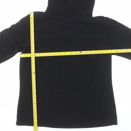 Quechua Women Black Fleece Pullover Sweatshirt Size 12