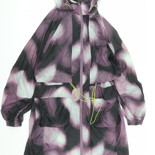 Marks and Spencer Goodmove Women’s Multicoloured Size 12 Hooded Rain Jacket