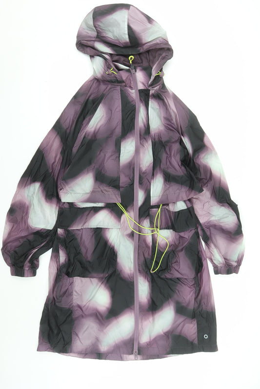 Marks and Spencer Goodmove Women’s Multicoloured Size 12 Hooded Rain Jacket