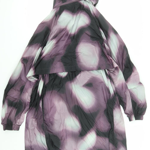 Marks and Spencer Goodmove Women’s Multicoloured Size 12 Hooded Rain Jacket