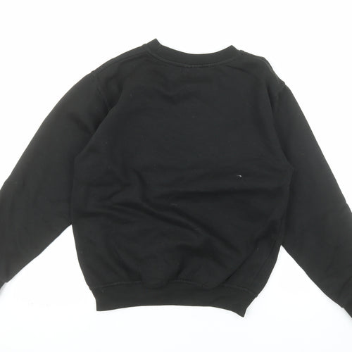 Netflix Boys Black Stranger Things XL Pullover Fleece Sweatshirt