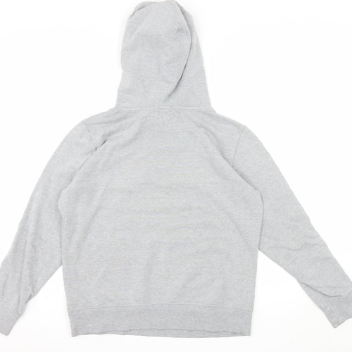 The North Face Womens Grey Pullover Hoodie Size L Relaxed Fit
