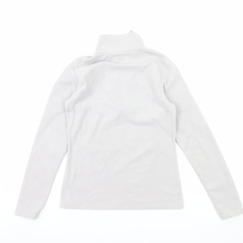 Mountain Warehouse Womens Grey XS Fleece 1/2 Zip Pullover Sweatshirt