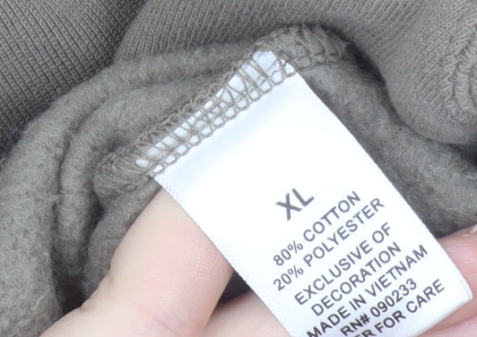 Fear of God Essentials Men's Brown XL Pullover Sweatshirt
