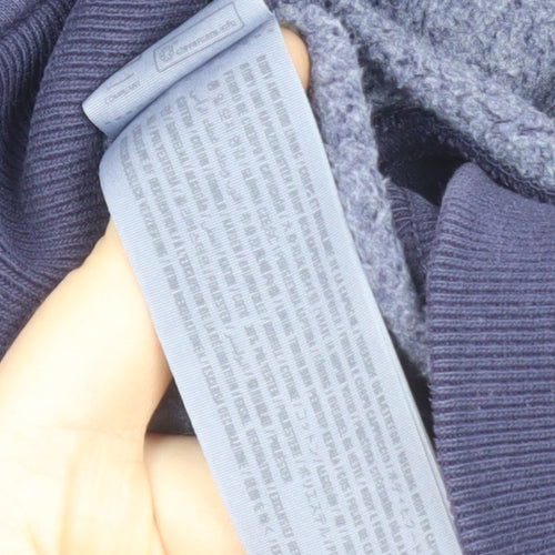 Abercrombie & Fitch Men's Blue Full Zip Hoodie XL Relaxed Fit
