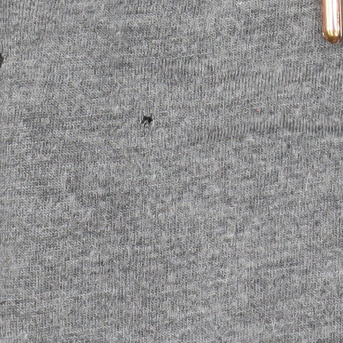 Sweaty Betty Womens Grey Full Zip Hoodie Size S Cropped Lined