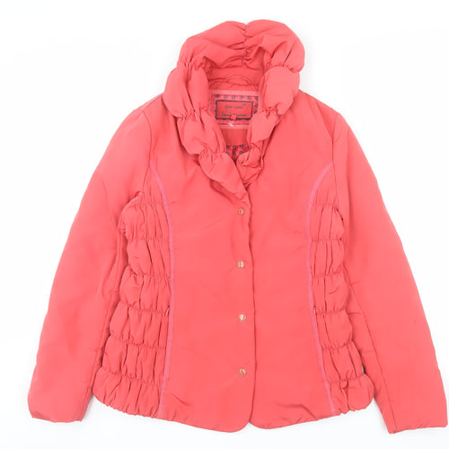 Marks and Spencer Per Una Pink Women's Size 10 Shower Resistant Puffer Jacket