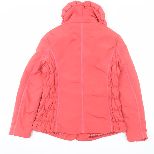 Marks and Spencer Per Una Pink Women's Size 10 Shower Resistant Puffer Jacket