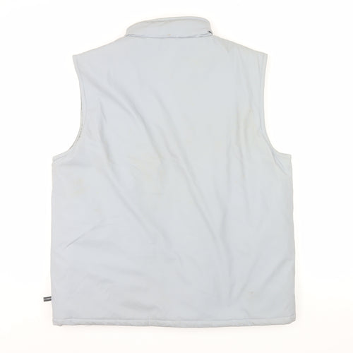 Eisnegger Mens Grey XL Bodywarmer Gilet Waistcoat with Multiple Pockets