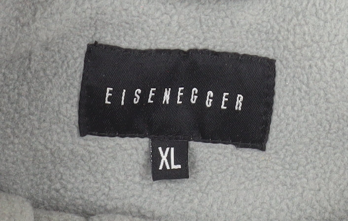 Eisnegger Mens Grey XL Bodywarmer Gilet Waistcoat with Multiple Pockets